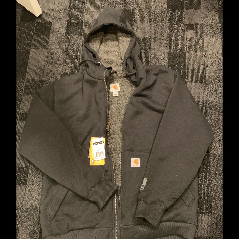 NWT CarHartt sherpa lined Hoodie
